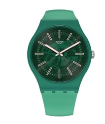 Swatch Sunbrush Grass SO29G100 Green Men's Watch