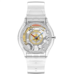 Swatch Clearly Skin SS08K109 Transparent Men's Watch