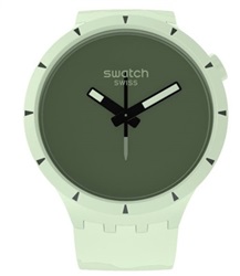Swatch Big Bold Bioceramic Forest SB03G100 Green Watch