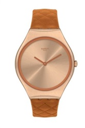 Swatch Brown Quilted SYXG115 Men's Watch