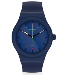 Swatch WAKTU51 SO30N400 Kol Saati Mavi