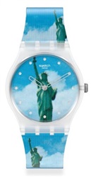 Swatch New York BY Tadanori Yokoo, The Watch GZ351 цветные часы
