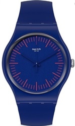 Swatch Bluenred SUON146 Navy Men's Watch