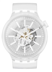 Swatch Big Bold SO27E106 Kol Saati Şeffaf