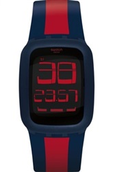 Swatch SURN101D Kol Saati Mavi Kırmızı