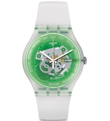 Swatch Greenmazing SUOK131 Kol Saati Beyaz