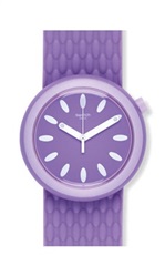 Swatch Swimpop PNV101 Kol Saati Mor
