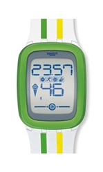 Swatch Stripezero SUVW101 Kol Saati Beyaz