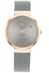 Tommy Hilfiger TH1782467 мужские часы, серебристые с розовым оттенком