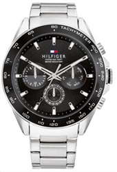 Tommy Hilfiger TH1791967 мужские часы, серебристые, 46 мм