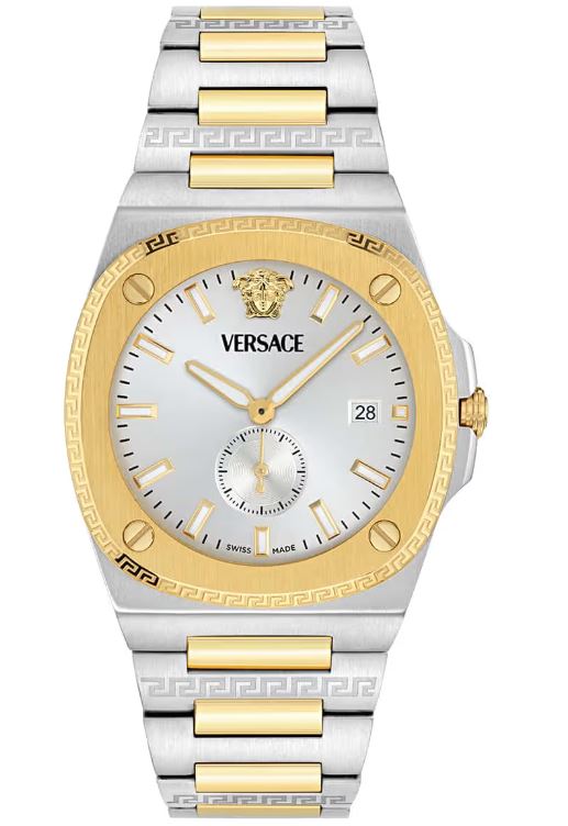 Versace VRSCVE0V00325 Silver Men's Watch