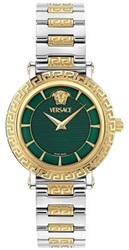 Versace VRSCVE5L00426, мужские часы, серебристо-золотистые