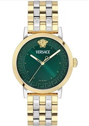 Versace Albireo VRSCVE0T00425 Men's Watch, Silver/Gold