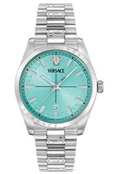 Versace Swiss Made VRSCVE0G00225 Silver 40 mm Watch