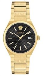Versace Swiss Made VRSCVE0F00525 Gold 39 mm Men's Watch
