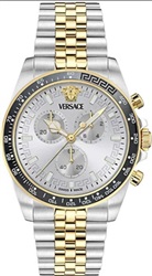 Versace Swiss Made VRSCVE0H00725 Kol Saati Gümüş 43 mm