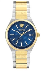 Versace V-Auria VRSCVE0F00325 Kol Saati Gümüş/altın