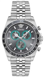 Versace Greca Chr Wave VRSCVE0H00325, серебристые мужские часы