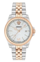 Versace Swiss Made VRSCVE9H00824 Kol Saati Rose Gold Gri