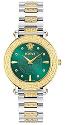 Versace Greca Sphere VRSCVE9C00424 Men's Watch Silver/Gold