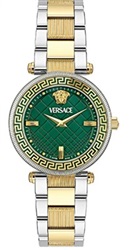 Versace REVE 35 mm VRSCVE8B00524 Kol Saati Gümüş/altın