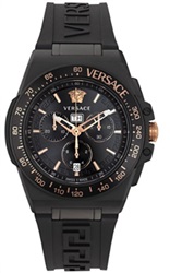 Versace Greca Extreme Chrono VRSCVE7H00323 Black Men's Watch