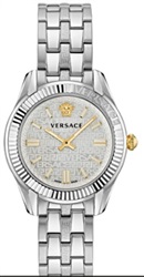 Versace Swiss Made VRSCVE6C00323 Kol Saati Gümüş