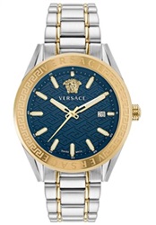 Versace Swiss Made VRSCVE6A00523 Kol Saati Gümüş/altın 42 mm