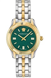 Versace Swiss Made VRSCVE6C00423 наручные часы, серебристо-золотистые, 35 мм