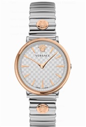 Versace V-Circle VRSCVE8105022 Kol Saati Gümüş