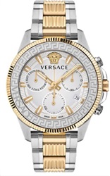 Versace Swiss Made VRSCVE3J00522 Kol Saati Gümüş/altın 45 mm