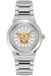 Versace Swiss Made VRSCVE3F00322 мужские часы, серебристые, 38 мм