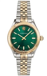 Versace VRSCVEHU00420 мужские часы, серебристый/золотой, 36 мм