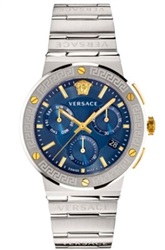 Versace Swiss Made VRSCVEZ900221 Silver Men's Watch 43 mm