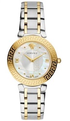 Versace VRSCV16060017 Men's Watch, Silver/Gold, 35 mm