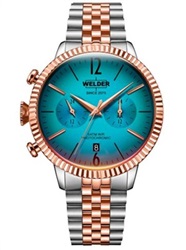 Welder WWRC871 Rose Gold and Grey Men's Watch
