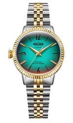Welder WRC751 Watch Silver/Gold 33 mm