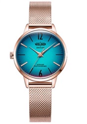 Welder Moody Slim WRS204, мужские часы Rose Gold, 28 мм