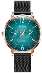 Welder Moody Slim WWRS636 Kol Saati Siyah/rose Gold 36 mm