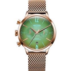 Welder Moody 38 mm. WWRC605 Kol Saati Rose Gold