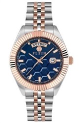 Philipp Plein PWPVA0524 Men's Watch, Silver/Rose