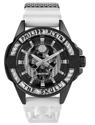 Philipp Plein The Skull Carbon Fiber PWAAA1822 White Men's Watch