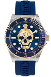 Philipp Plein PWOAA0222, мужские наручные часы, синие