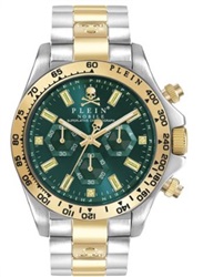 Philipp Plein PWCAA0821 мужские часы, серебристо-золотистые, 43 мм