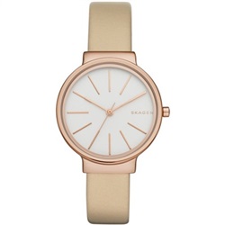 Женские часы Skagen SKW2481, кремовые