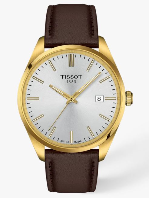 Tissot T1504103639100 Men's Watch, Brown