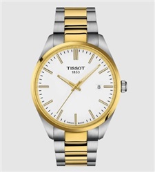 Tissot T1504102201100 Men's Watch, Silver/Gold
