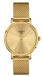 Tissot T1432103302100, мужские часы золотого цвета