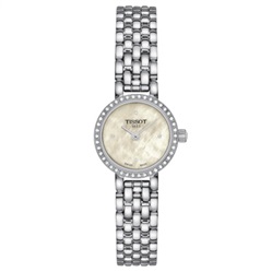 Tissot Lovely Round T1400096111600, серебристые женские часы