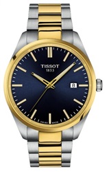 Tissot T1504102204100 Men's Watch, Silver/Gold
